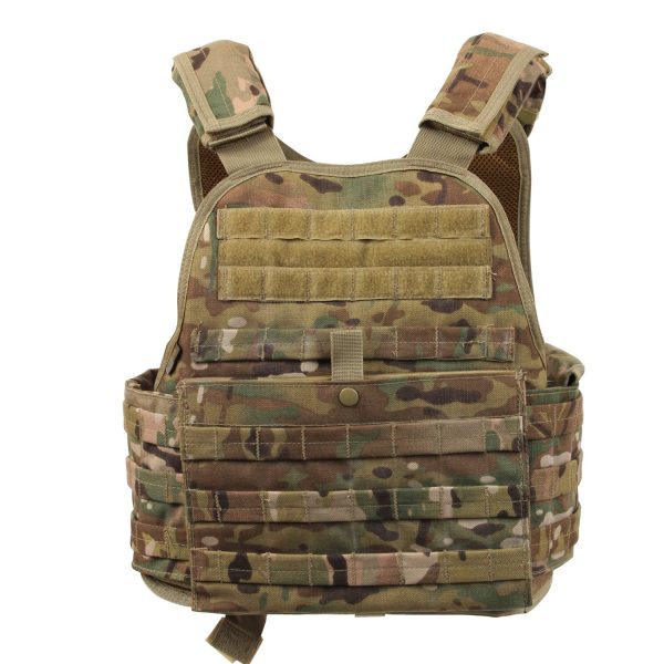 ROTHCO Plate Carrier MOLLE VEST (2XL/3XL) - MultiCam® ROTHCO Plate Carrier MOLLE VEST (2XL/3XL) - MultiCam®