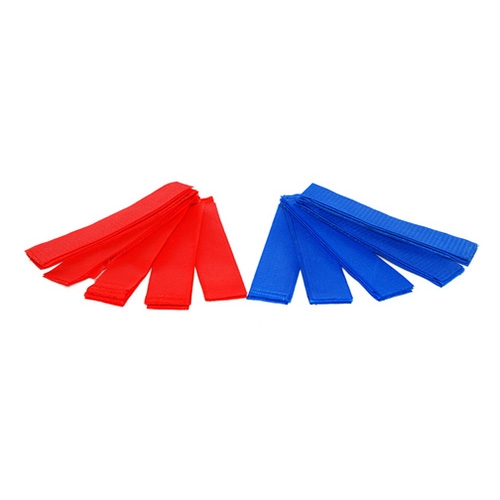 101INC Team Armband Tapes, 5+5 Pieces - Blue / Red 101INC Team Armband Tapes, 5+5 Pieces - Blue / Red