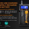 FENIX USB charger ARE-D2 (Li-ion, NiMH) - Black FENIX USB charger ARE-D2 (Li-ion, NiMH) - Black