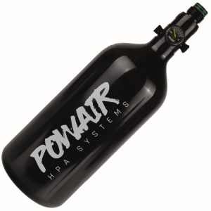 PowAir HPA Tank BASIC Series 48ci / 0.8 l - 3000 PSI - Black