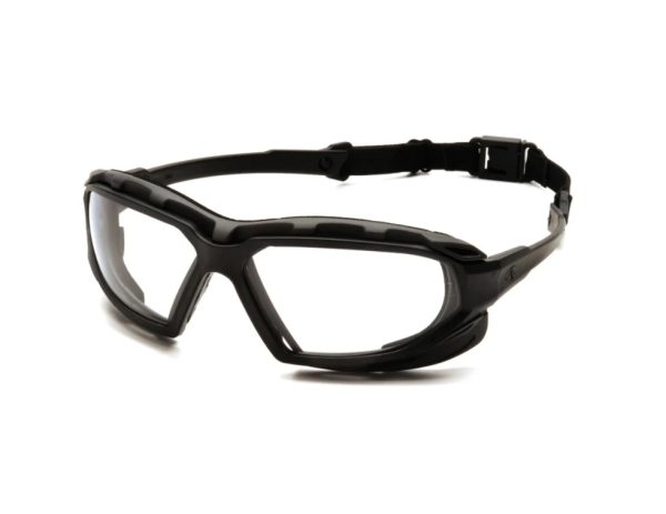 PYRAMEX HIGHLANDER Plus Anti-Fog Safety Glasses - Black / Clear PYRAMEX HIGHLANDER Plus Anti-Fog Safety Glasses - Black / Clear