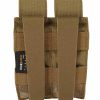 TT DBL PISTOL MAG MK II MOLLE Pouch - Coyote Brown