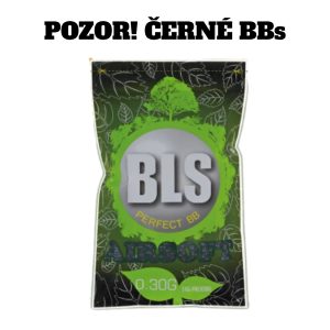 BLS BIO Airsoft Pellets 0.30g, 3300 BBs (Bag) - Black BLS BIO Airsoft Pellets 0.30g, 3300 BBs (Bag) - Black