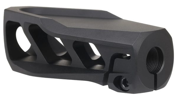 AA Aluminum Flash hider SNAKE T10, 14-mm CCW - Black AA Aluminum Flash hider SNAKE T10, 14-mm CCW - Black
