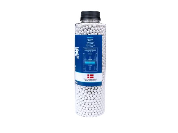 ASG BETA Blaster BBs 0,28g, 3300 BBs - White ASG BETA Blaster BBs 0,28g, 3300 BBs - White
