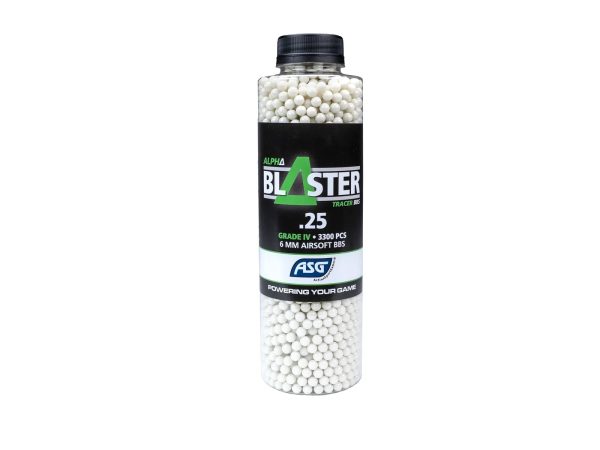 ASG BBs ALPHA Blaster Tracer 0,25g, 3300 BBs - Green