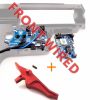 JeffTron LEVIATHAN V2 Optical (Front Wired) + CNC SPEED Trigger - Red