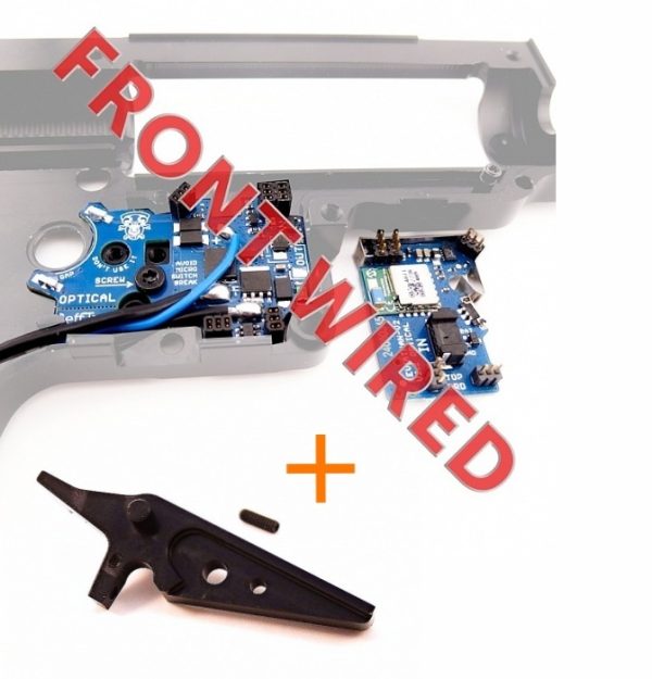 JeffTron LEVIATHAN V2 Optical (Front Wired) + CNC FLAT Trigger - Black
