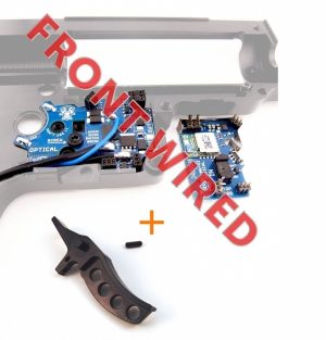 JeffTron LEVIATHAN V2 Optical (Front Wired) + CNC CURVED Trigger - Black JeffTron LEVIATHAN V2 Optical (Front Wired) + CNC CURVED Trigger - Black