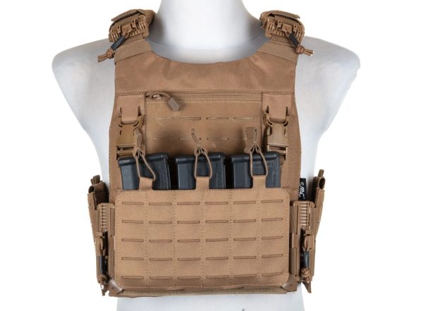SATAC Tactical QR Plate Carrier - Tan SATAC Tactical QR Plate Carrier - Tan
