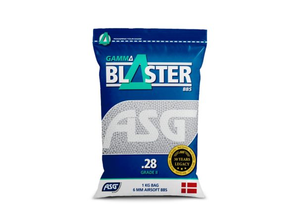 ASG GAMMA Blaster BBs 0,28g, 3500 BBs (Bag) - White ASG GAMMA Blaster BBs 0,28g, 3500 BBs (Bag) - White
