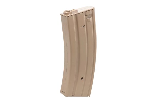 SA STANAG M4 / AR15 Real-Cap Magazine, 30 BBs (Metal) - Tan