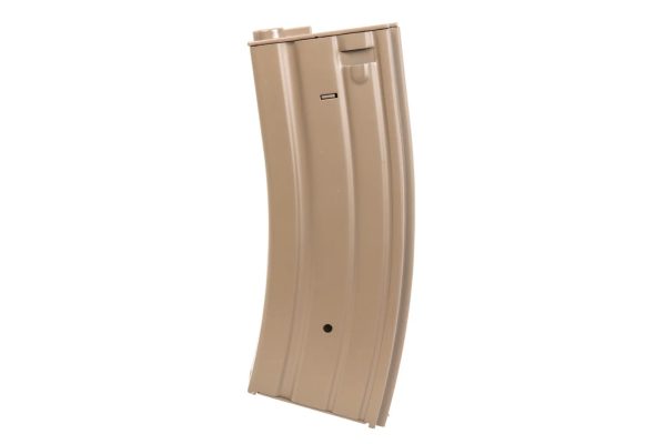 SA STANAG M4 / AR15 Real-Cap Magazine, 30 BBs (Metal) - Tan