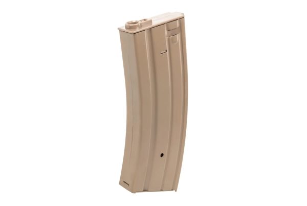 SA STANAG M4 / AR15 Low-Cap Magazine, 70 BBs (Metal) - Tan SA STANAG M4 / AR15 Low-Cap Magazine, 70 BBs (Metal) - Tan