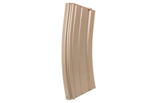 SA STANAG M4 / AR15 Low-Cap Magazine, 70 BBs (Metal) - Tan SA STANAG M4 / AR15 Low-Cap Magazine, 70 BBs (Metal) - Tan