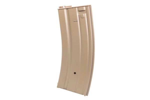 SA STANAG M4 / AR15 Low-Cap Magazine, 70 BBs (Metal) - Tan SA STANAG M4 / AR15 Low-Cap Magazine, 70 BBs (Metal) - Tan