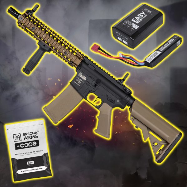 VALUE PACK SA Daniel Defense® MK18 (SA-C19 CORE™ HAL ETU™ Gen2) - Chaos Bronze