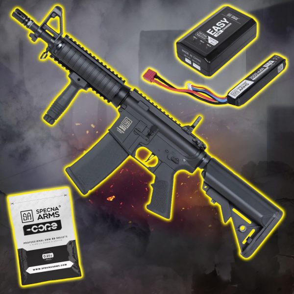 VALUE PACK SA M4A1 CQB (SA-C04 CORE™ HAL ETU™ Gen2) - Black VALUE PACK SA M4A1 CQB (SA-C04 CORE™ HAL ETU™ Gen2) - Black