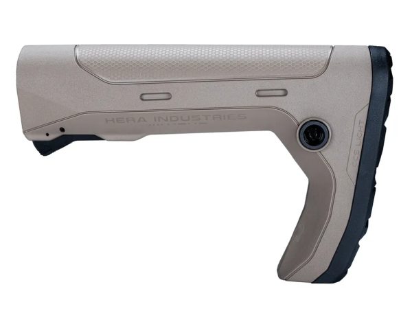 HERA ARMS CCS LIGHT Gen2 M4 / AR15 Mil-Spec Retractable Stock - Tan HERA ARMS CCS LIGHT Gen2 M4 / AR15 Mil-Spec Retractable Stock - Tan