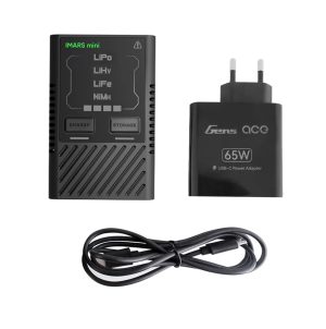 Gens ACE Charger G-TECH iMars Mini 2-4S, 60W (USB-C) + AC Adapter and Cable Gens ACE Charger G-TECH iMars Mini 2-4S, 60W (USB-C) + AC Adapter and Cable