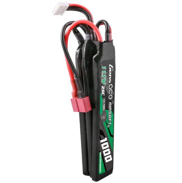 Gens ACE Li-Pol Battery 11.1V 1000mAh, 25C, T-Dean - Crane