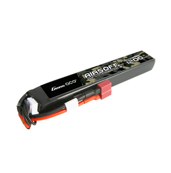 Gens ACE Li-Pol Battery 11.1V 1200mAh, 25C, T-Dean - Buffer Stick (126 mm) Gens ACE Li-Pol Battery 11.1V 1200mAh, 25C, T-Dean - Buffer Stick (126 mm)