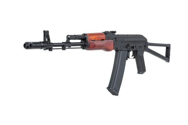 SA AK-74S (SA-PJ04 PRIME™ ASTER SE V3, Brushless Motor) - Black / Wood SA AK-74S (SA-PJ04 PRIME™ ASTER SE V3, Brushless Motor) - Black / Wood