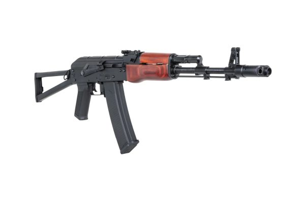 SA AK-74S (SA-PJ04 PRIME™ ASTER SE V3, Brushless Motor) - Black / Wood SA AK-74S (SA-PJ04 PRIME™ ASTER SE V3, Brushless Motor) - Black / Wood