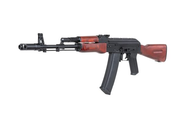 SA AK-74 (SA-PJ02 PRIME™ ASTER SE V3, Brushless Motor) - Black / Wood SA AK-74 (SA-PJ02 PRIME™ ASTER SE V3, Brushless Motor) - Black / Wood