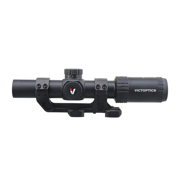 VictOptics LPVO Riflescope S6 1–6x24 + One-Piece Mount - Black VictOptics LPVO Riflescope S6 1–6x24 + One-Piece Mount - Black