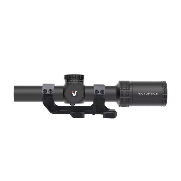 VictOptics LPVO Riflescope S10 1–10x24 + One-Piece Mount - Black VictOptics LPVO Riflescope S10 1–10x24 + One-Piece Mount - Black
