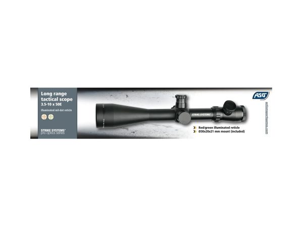 STRIKE MARK-4 Riflescope 3.5-10x50 mm M3 with Mount (30 mm) - Black STRIKE MARK-4 Riflescope 3.5-10x50 mm M3 with Mount (30 mm) - Black