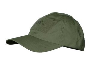 HELIKON Baseball Cap with Velcro Adjustment, Ripstop - Green HELIKON Baseball Cap with Velcro Adjustment, Ripstop - Green