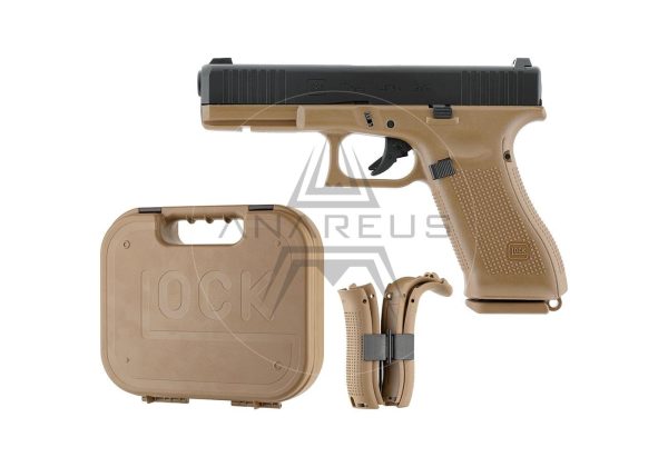 UMAREX / VFC Glock 17 Gen5 GBB Pistol French Edition - Black / Coyote UMAREX / VFC Glock 17 Gen5 GBB Pistol French Edition - Black / Coyote