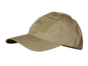 HELIKON Baseball Cap with Velcro Adjustment, Ripstop - Coyote HELIKON Baseball Cap with Velcro Adjustment, Ripstop - Coyote