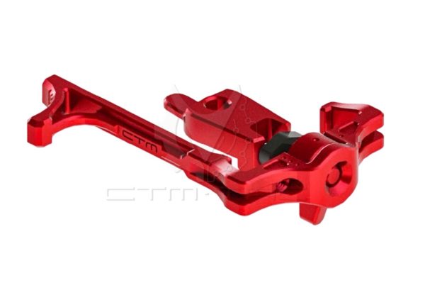CTM REAPER AAP-01 Enlarged Charging Handle with Selector Switch - Red CTM REAPER AAP-01 Enlarged Charging Handle with Selector Switch - Red