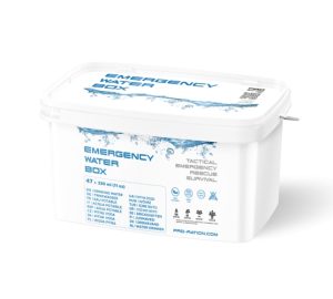 PRO-RATION EMERGENCY WATER BOX Pack (47 × 330 ml) PRO-RATION EMERGENCY WATER BOX Pack (47 × 330 ml)