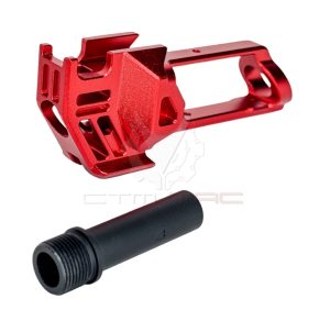 CTM AAP-01 FUKU-2 SHARK Cutout CNC Compensator - Red CTM AAP-01 FUKU-2 SHARK Cutout CNC Compensator - Red