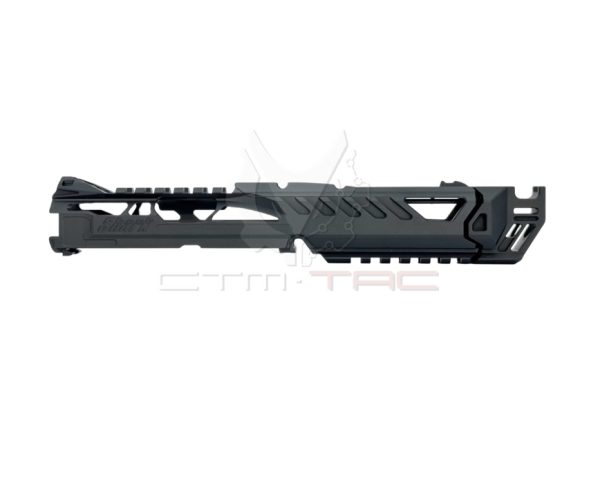 CTM AAP-01 FUKU-2 SHARK Cutout CNC Upper Set - Black CTM AAP-01 FUKU-2 SHARK Cutout CNC Upper Set - Black