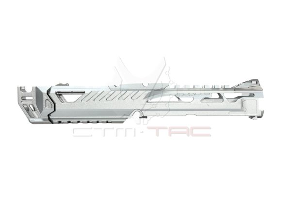 CTM AAP-01 FUKU-2 SHARK Cutout CNC Upper Set - Silver CTM AAP-01 FUKU-2 SHARK Cutout CNC Upper Set - Silver