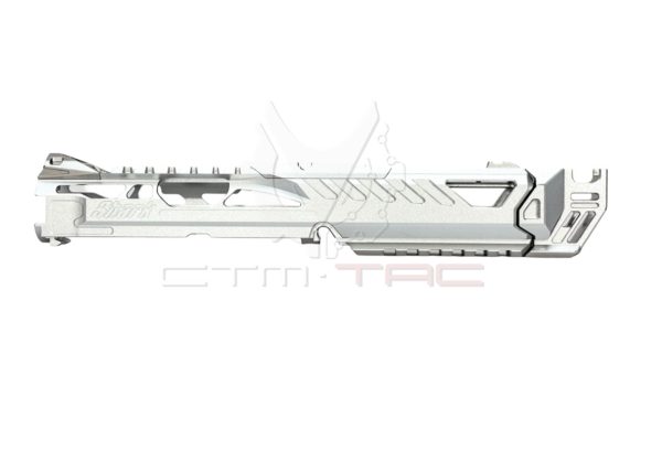 CTM AAP-01 FUKU-2 SHARK Cutout CNC Upper Set - Silver CTM AAP-01 FUKU-2 SHARK Cutout CNC Upper Set - Silver