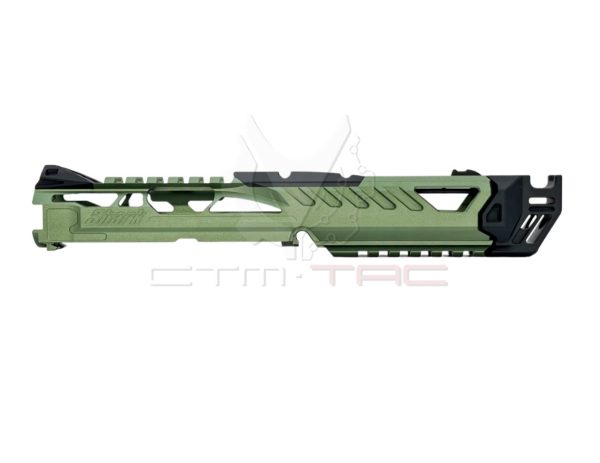 CTM AAP-01 FUKU-2 SHARK Cutout CNC Upper Set - Army Green