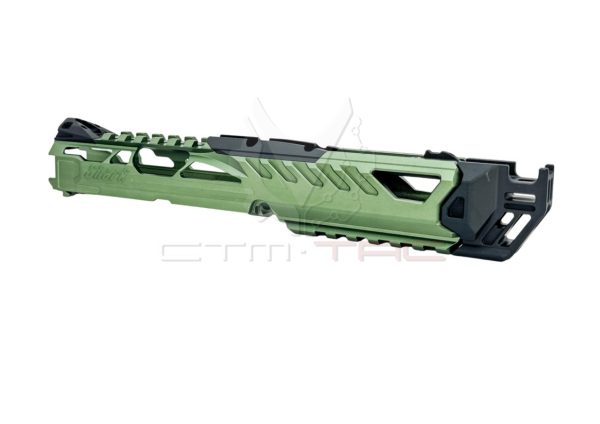 CTM AAP-01 FUKU-2 SHARK Cutout CNC Upper Set - Army Green