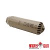Angry Gun FLOW 556K 3D Printed Steel Suppressor - Tan Angry Gun FLOW 556K 3D Printed Steel Suppressor - Tan