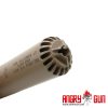 Angry Gun FLOW 556K 3D Printed Steel Suppressor - Tan Angry Gun FLOW 556K 3D Printed Steel Suppressor - Tan