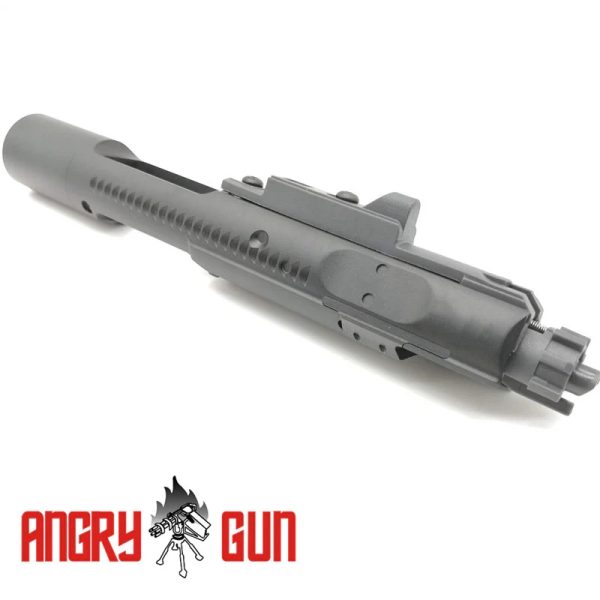 Angry Gun Complete High Speed Bolt Carrier TM MWS with MPA Gen2 Nozzle - Black Angry Gun Complete High Speed Bolt Carrier TM MWS with MPA Gen2 Nozzle - Black
