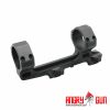 Angry Gun AUS One-Piece 34mm RIS Scope Mount – Black