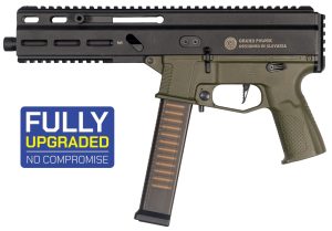 Delta Armory GP STRIBOG SP10A3 Alpha Upgrade - Black / Green Delta Armory GP STRIBOG SP10A3 Alpha Upgrade - Black / Green