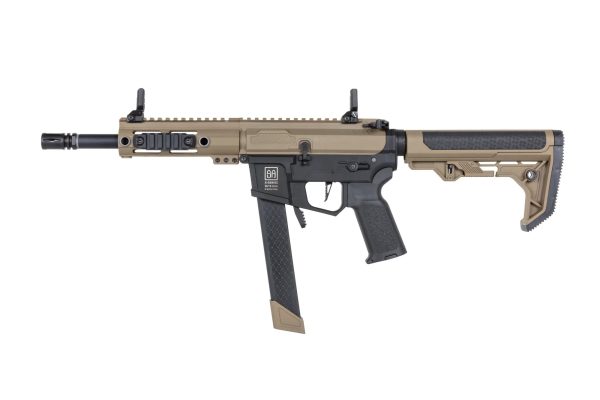SA AR9 Light Ops Gen2 (SA-FX01 FLEX™ BLDC™ HAL ETU™) - Black / Tan SA AR9 Light Ops Gen2 (SA-FX01 FLEX™ BLDC™ HAL ETU™) - Black / Tan