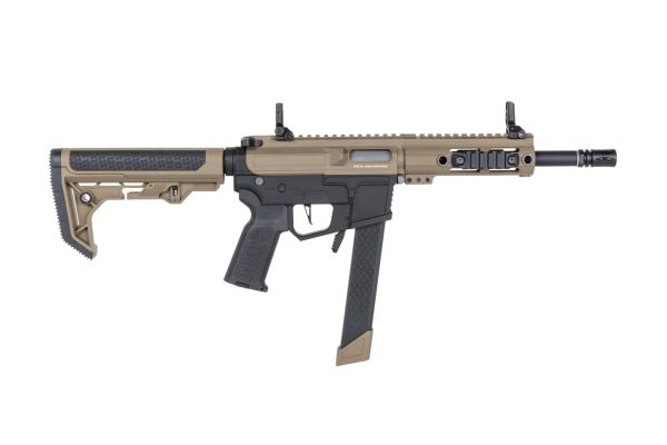 SA AR9 Light Ops Gen2 (SA-FX01 FLEX™ BLDC™ HAL ETU™) - Black / Tan SA AR9 Light Ops Gen2 (SA-FX01 FLEX™ BLDC™ HAL ETU™) - Black / Tan